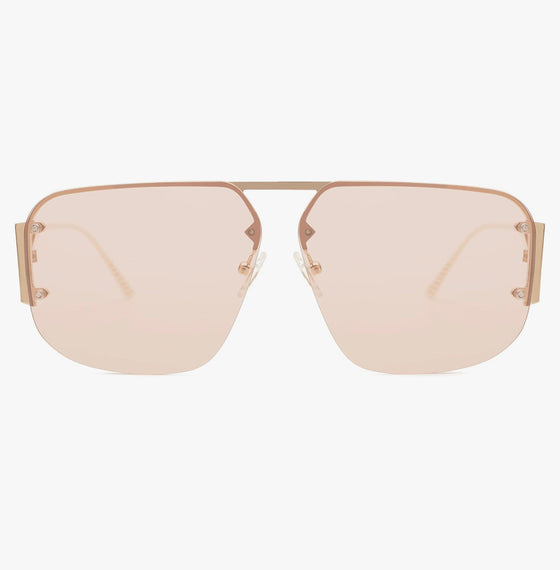 Real Hot Girl Gold Sunglasses