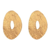 Gold Classic Circle Earrings