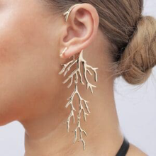  Large Tree Branches Cuff Earring