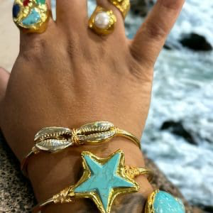 Turquoise Star Bracelet