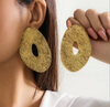 Gold Classic Circle Earrings