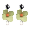 Green Summer Night Earrings