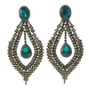 Emerald Night Earrings