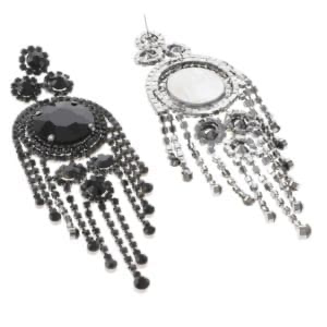 Elegance At It’s Best Black Earrings