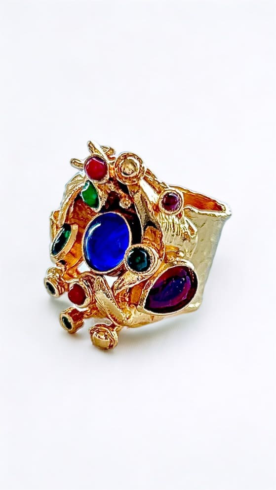 Multi Color Love Ring