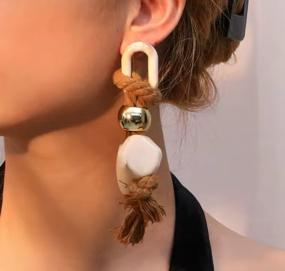 Tethered Elegance Earrings