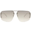 Real Hot Girl Silver Sunglasses