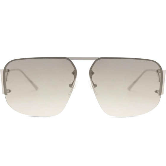 Real Hot Girl Silver Sunglasses