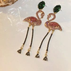 Classy Flamingo Earrings