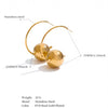 Big Ball Goldie Hoops