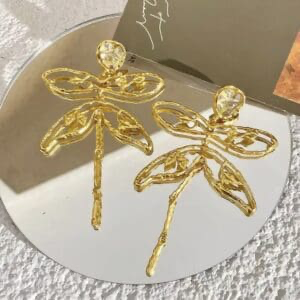 Luxurious Dragonfly Earrings