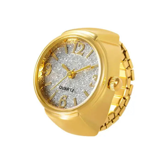 Two Tone Lady Ring Watch