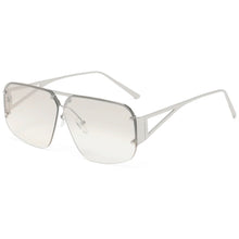  Real Hot Girl Silver Sunglasses