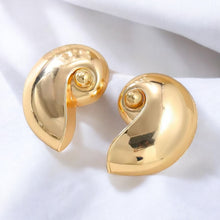  Gold Ocean Earrings