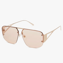  Real Hot Girl Gold Sunglasses