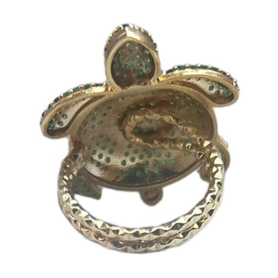 Green Turtle Ring