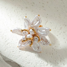  Mó orea Pearl Flower Ring