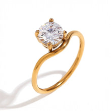  Radiant Solitaire Ring