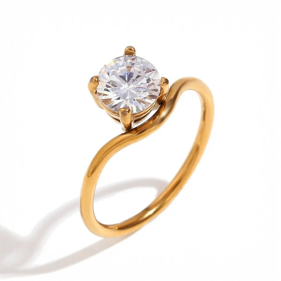 Radiant Solitaire Ring