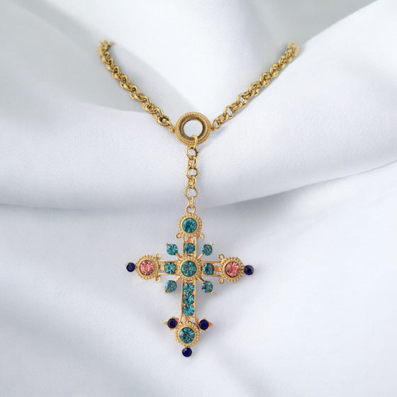 Mystic Reverie Cross Necklace