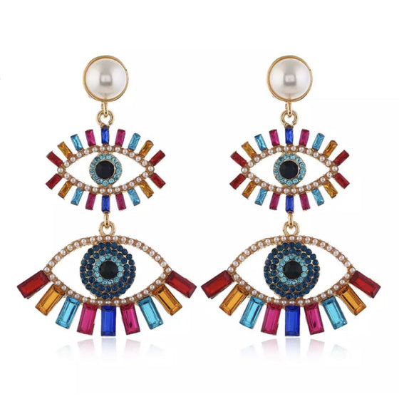 Multi-Eye Earrings