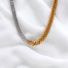  Two Tone Cuban Link Necklace