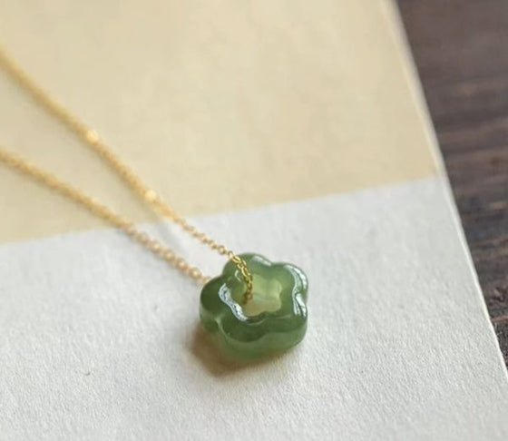 Dark Jade Necklace