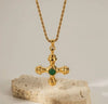 Golden Cross Necklace