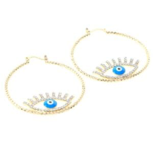 Diamond Eye Earrings