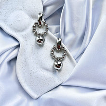  Silver Ball Earrings