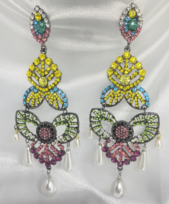 Yellow Paradise Earrings