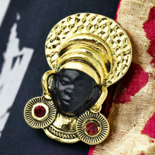  African Beauty Brooch