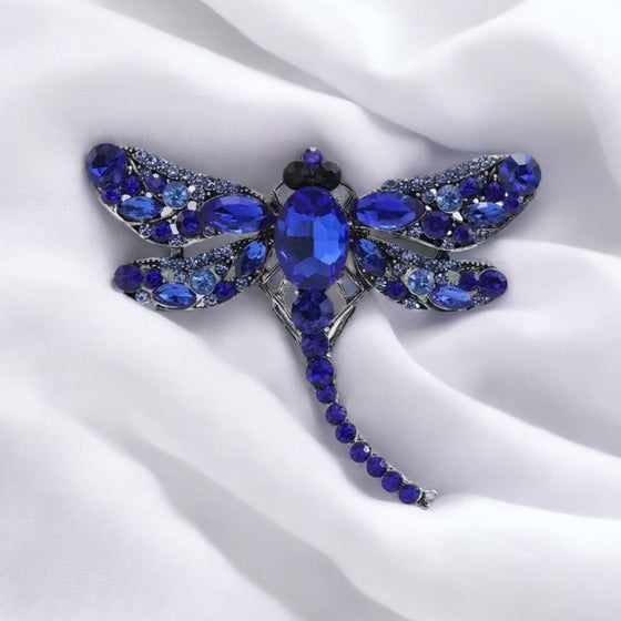 The Blue Dragonfly Brooch